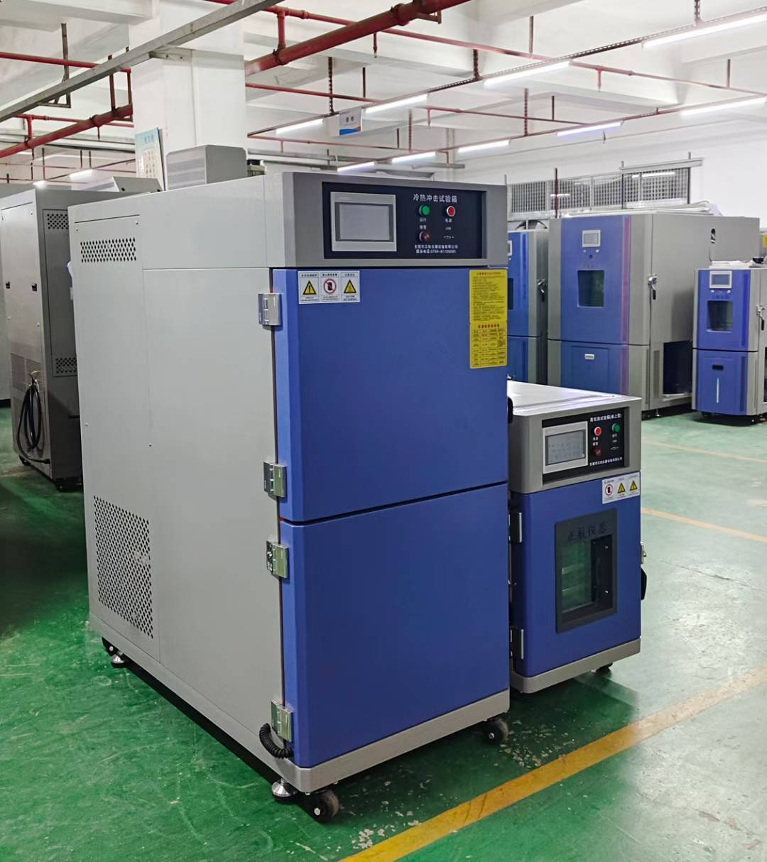 22L冷熱沖擊試驗箱發(fā)貨浙江客戶公司